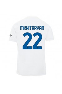 Fotbalové Dres Inter Milan Henrikh Mkhitaryan #22 Venkovní Oblečení 2023-24 Krátký Rukáv